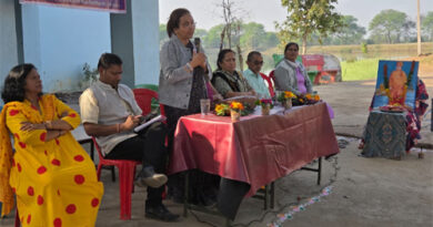 कमला कॉलेज की एनएसएस इकाई का ग्राम आलीखूटा में विशेष शिविर